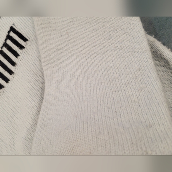 Chiara Ferragni Light Blue Wink Sweater Merino Wool M *see description* - Picture 6 of 9